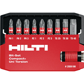 Hilti Bit Set Kreuz Torx Tlg Werkmit